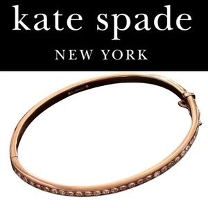 GIVENCHY Pave Crystals Rose-Gold Bracelet, EUC